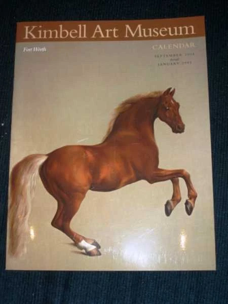 Various: Kimbell Art Museum Calendar - September 2004 through January 2005  SC | eBay
