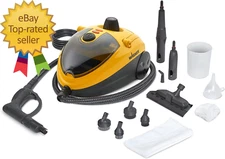 Spraytech C900054 905E  Multi-Purpose Steam Cleaner, 12 Accessories Included, Po