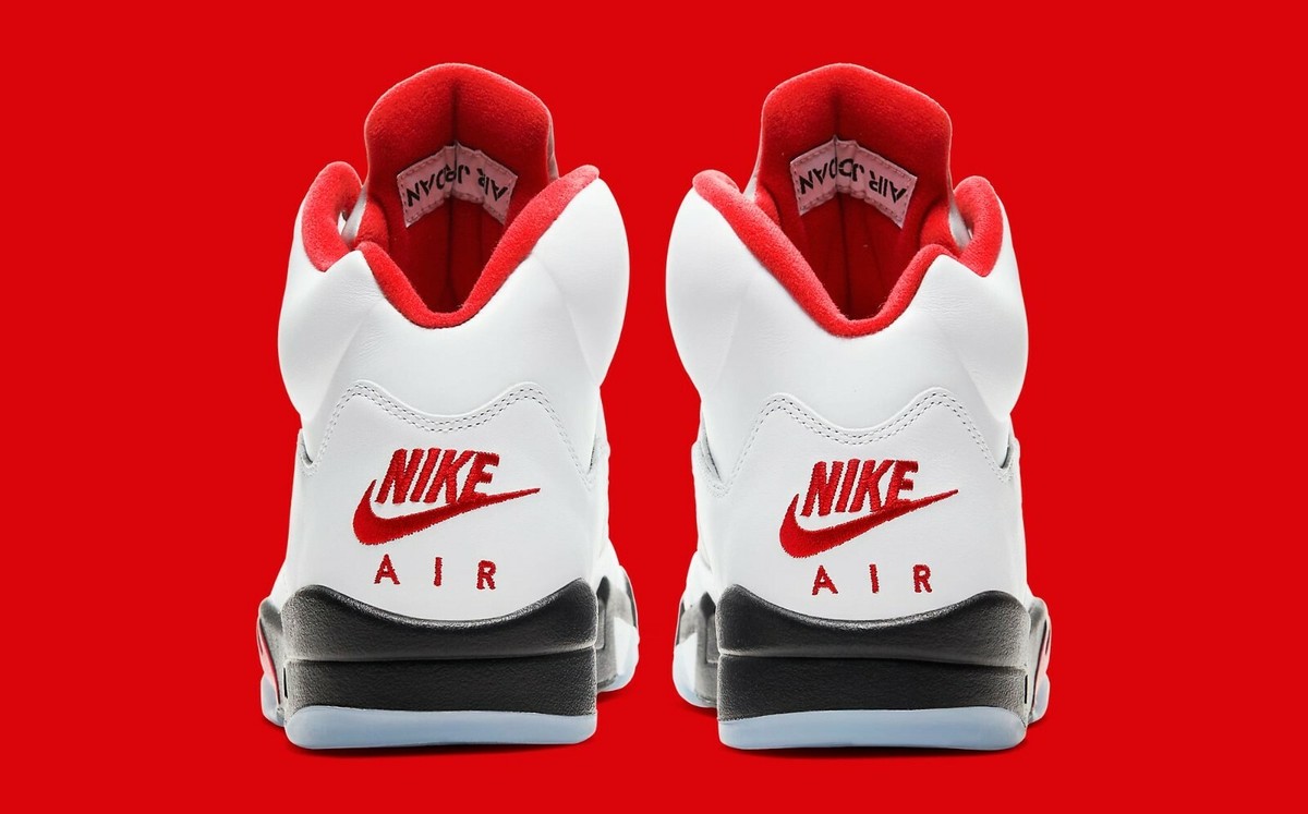 Size 8 - Jordan 5 Retro Mid Fire Red for sale online | eBay