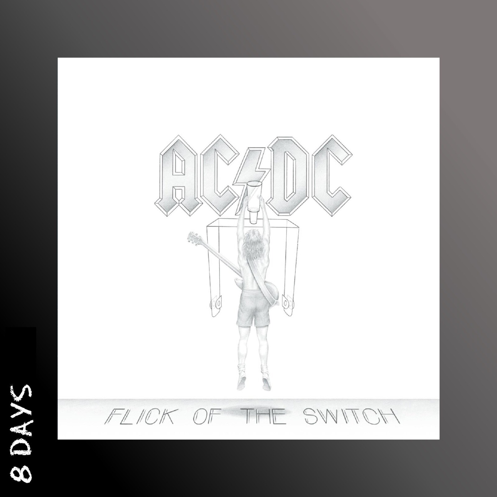 Eyesore Merch Black Ac/Dc 'Flick Of The Switch' Lp Vinyl - Image 5