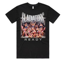 Gladiators Ready Hommage T-Shirt Top 90er Ret...