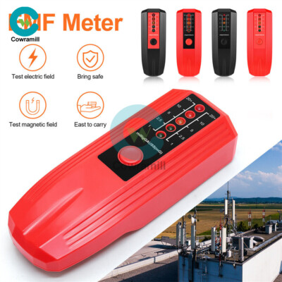 EMF Meter Electromagnetic Radiation Tester LED indicator Dosimeter Detector New