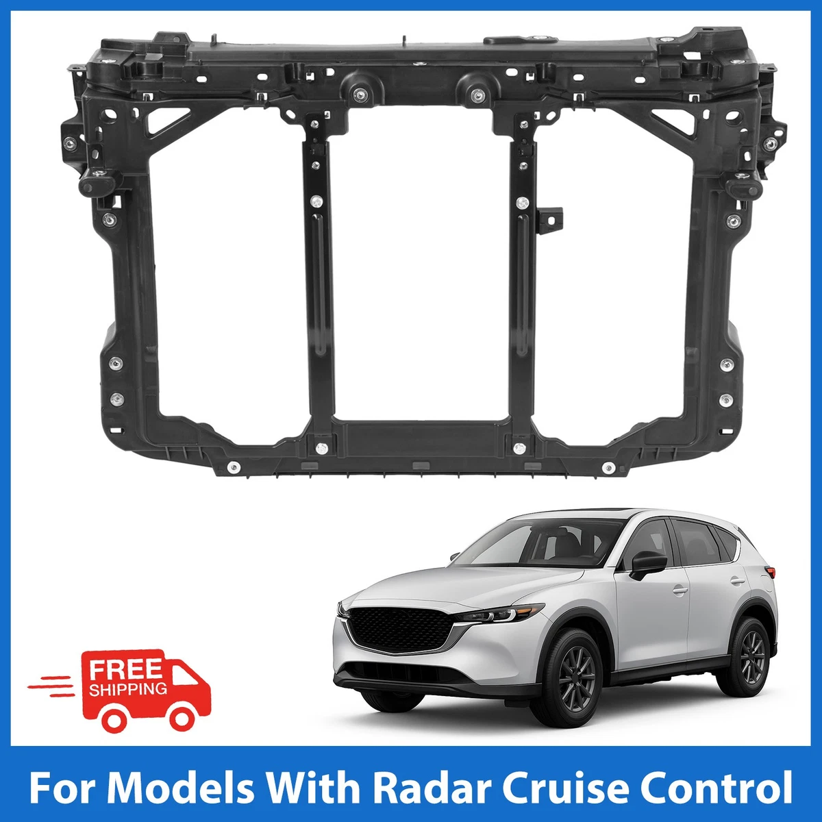 radiator support cover compatible mazda cx 5 2017 2023