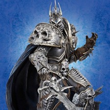 Blizzard World of Warcraft WOW Lich King Arthas Menethil 1:4 Statue In Stock NEW