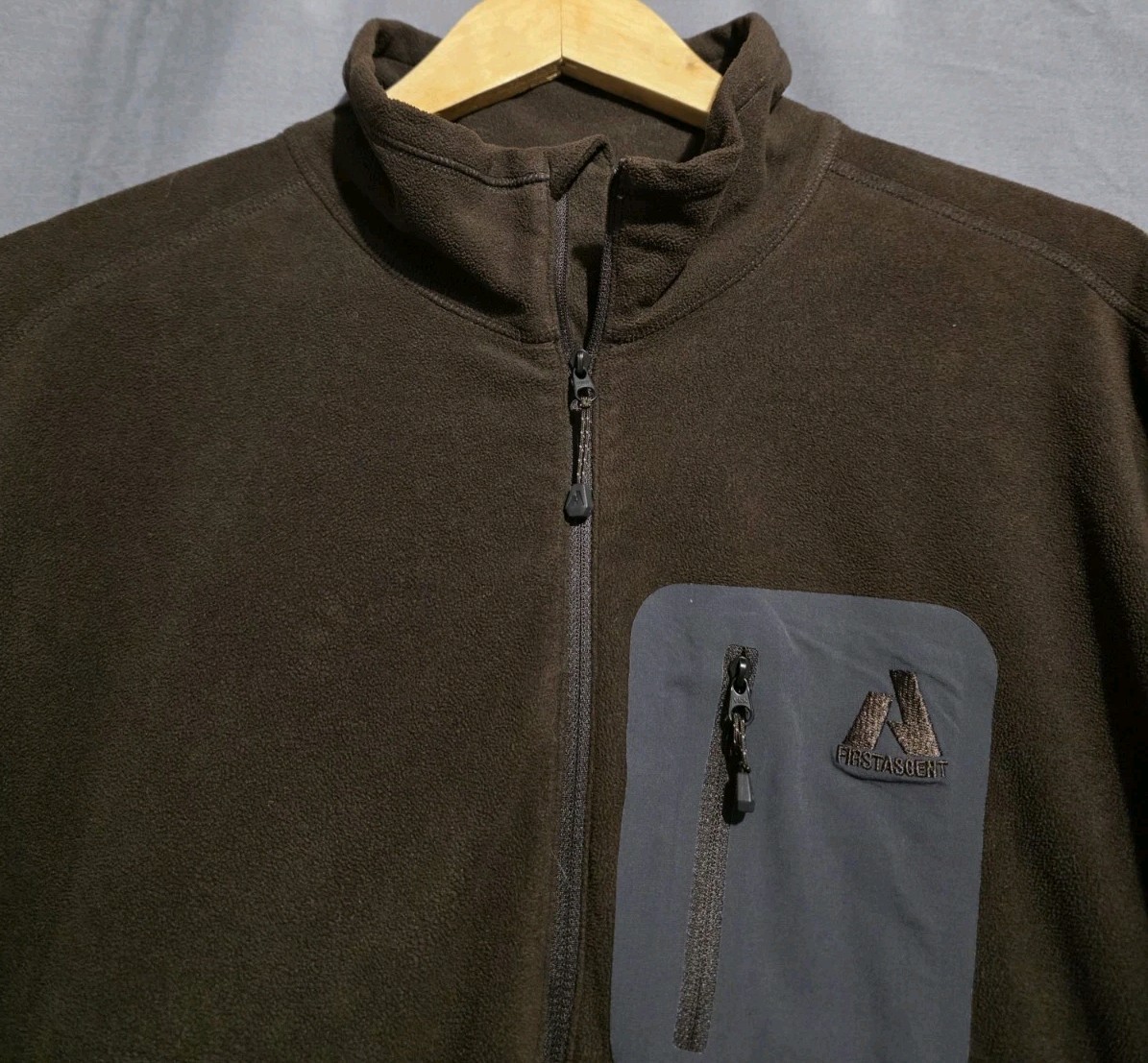 Eddie Bauer Jacket Mens XL First Ascent Cloud Layer 1/4 Zip Fleece Pullover