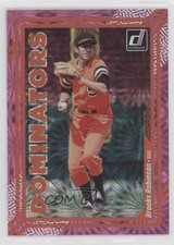2023 Panini Donruss Dominators Pink Fireworks Brooks Robinson #D9 HOF 07rd