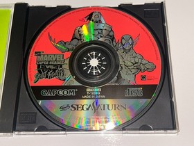 Marvel Super Heroes vs. Street Fighter (Sega Saturn, Japan) Import Complete NM