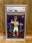 Panini 2024 Mosaic Rookies Bo Nix #312 No Huddle Purple Prizm 17/ 50 PSA 9