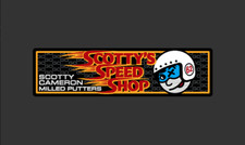 Scotty Cameron Sticker Scotty's Custom Speed Shop JOHNNY RACER Shaft Band Decal