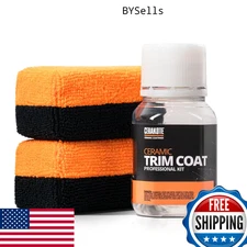 CERAKOTE Trim Coat 4oz Professional Ceramic Trim Restorer & Protectant 200+ Wash
