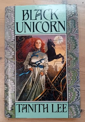 Black Unicorn by Tanith Lee - Hardback Signed First Edition- Dragonflight