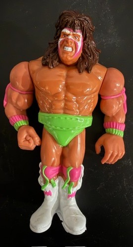 WWF Hasbro The Ultimate Warrior Action Figure 1990...