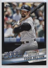 2020 Topps Update Decades Best Batters Black 51/299 Todd Helton #DB-69 HOF qc6