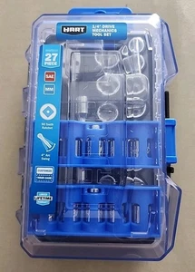 Hart 27 Jeu d'outils de mécanique de conduite 1/4" pièce