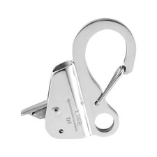 Adjustable Line Length Sliding Rope Hook Line Clips For Fender Yacht Boat Bumper