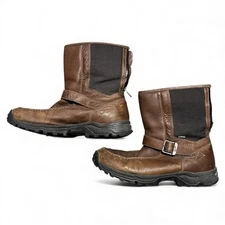 Danner Sharptail Gore-Tex Boots Men's Size 10.5 Brown Leather Rear Zip Hunting