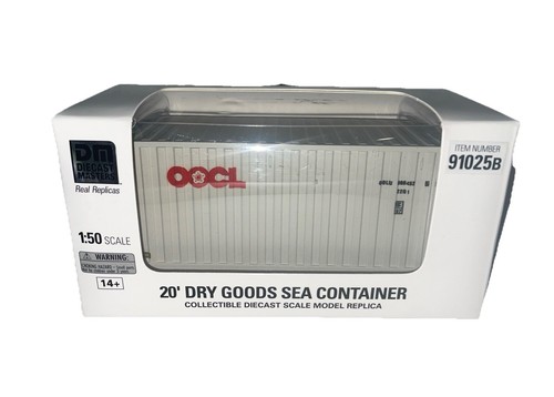 DM Diecast Masters 91025B 20' Dry Goods Sea Container "OOCL" 1/50 Model - Picture 2 of 7