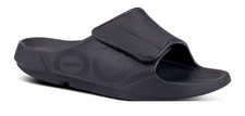 New OOFOS Women's OOahh Sport Flex Slide - Black All Sizes - Ships Free 44.17 