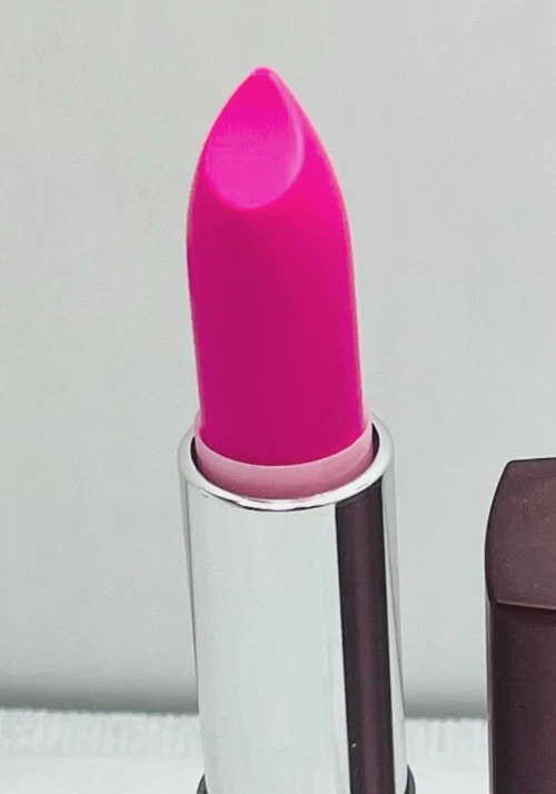 New MAYBELLINE Color Sensational MATTE Lipstick #684 ELECTRIC PINK **RARE - Image 2 of 4