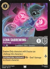 Lena Sabrewing Pure Energy 49/204 Reign of Jafar Disney Lorcana