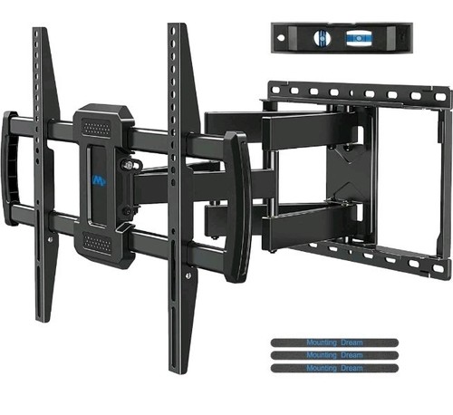 Mounting Dream UL-gelistet TV Wandhalterung für die meisten 42-84 Zoll Fernseher, vollbewegliche Halterung