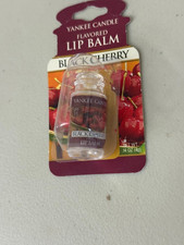 Yankee Candle LIP BALM Discontinued Sealed Black Cherry .14 oz