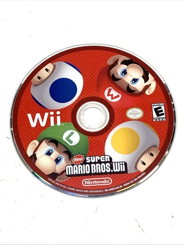 New ListingNew Super Mario Bros. Wii Disc Only - Tested & Working