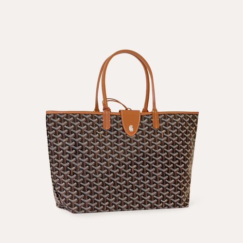 Goyard Goyardine Canvas St. Louis PM Tote