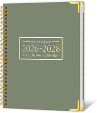 2026-2028 Monthly Planner - 3 Year Monthly Planner 2026-2028, Jan. 2026 - Dec. 2