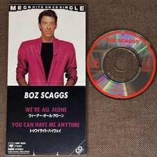 BOZ SCAGGS We're All Alone JAPAN 3" CD SINGLE 10EP3020 Not-snapped / Not-folded