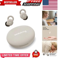 Smallest Invisible Sleep Earbuds, Comfortable Noise Blocking Wireless Headpho...