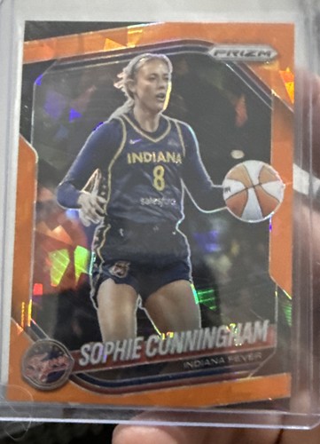 2025 Panini Prizm WNBA - Sophie Cunningham #63 Orange Ice Prizm
