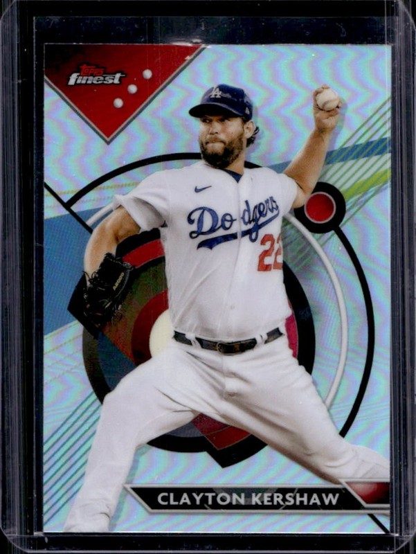 2023 Topps Finest Clayton Kershaw - SP #111 Dodgers