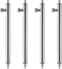 4 Pcs Quick Release Spring Bar, 22Mm Stainless Steel Watch Band Pins Replacement