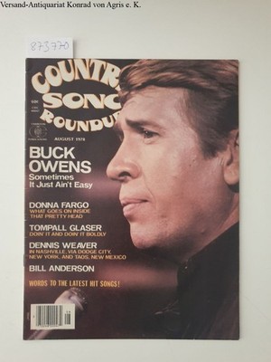 Country Song Roundup, August 1978, vol. 30, No. 229 ( Buck Owens, Donna Fargo, T