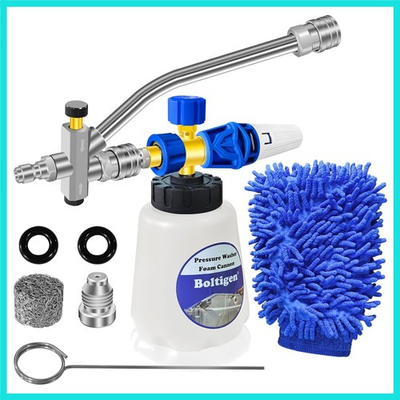 #ad Pressure Washer Foam Cannon with Dual Connector Tool Pressure Washer Foam La... $46.95
