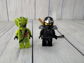 Lego Ninjago #9447 ~ Lasha's Bite Cycle w/ Minifigs ~ No Instruction Manual