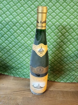 Wein Sekt Alt Sammlung edel Riesling Vin d Alsac 2002 750ml 12,5%vol.