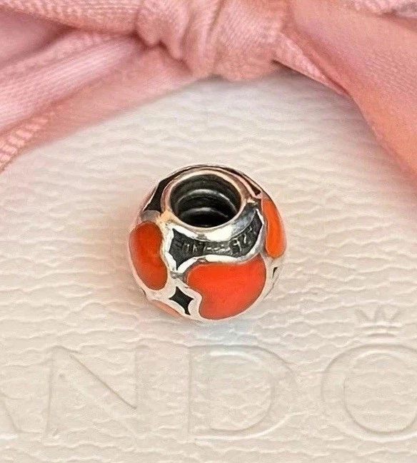 Original Pandora Charm Kugel „Hot Love“ 925 Silber rot #790436ER - Bild 3 von 3