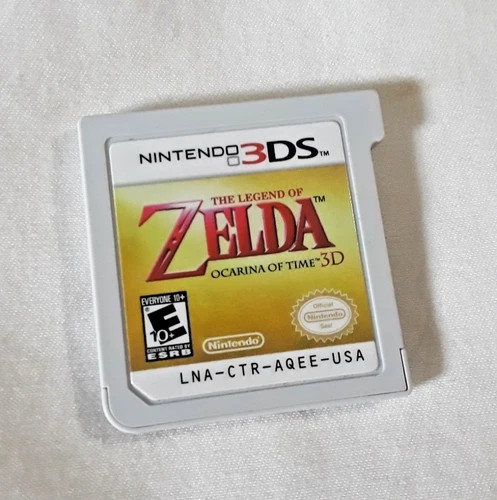 The Legend of Zelda: Ocarina of Time 3D (Nintendo 3DS, 2011) game only no case