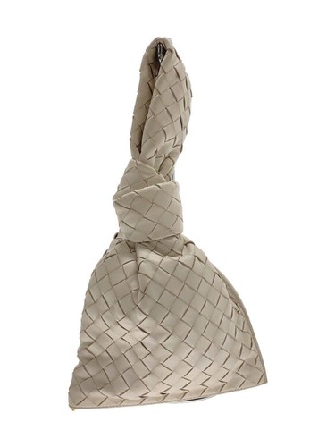 BOTTEGA VENETA handbag leather White Used