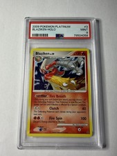 Pokemon PSA 9 MINT Blaziken 3/127 Platinum Holo Rare 2009 on eBay