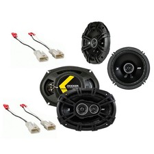 Fit Toyota Corolla 2003-2008 Factory Speaker Upgrade Kicker DSC65 DSC693 Package