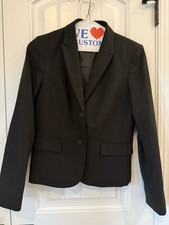 Calvin Klein Women s Black 2 Button Blazer Size 6 Excellent Condition No Flaws