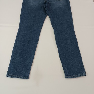 Seven7 MY1901DE24 Women's Blue Cotton Blend Skinny Jeans Size 10