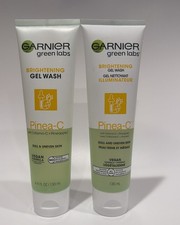 2 x Garnier Green Labs Brightening Gel Face W...