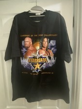 WCW VINTAGE PPV STARCADE 1999 Event T-Shirt SIZE XL New Never worn! BRET HART