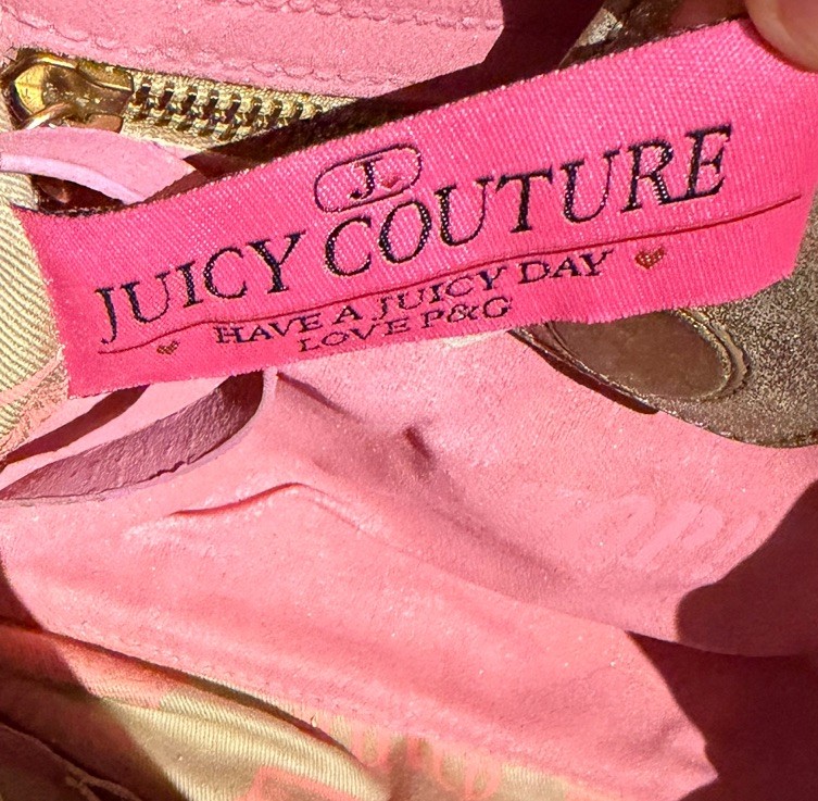 juicy couture vintage palm tree daydreamer bag image 9