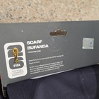 FIFA Officially Licensed Soccer Scarf Black & White with Fringe — photo 3