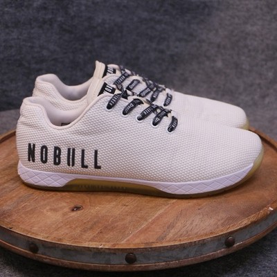 Nobull Outwork SuperFabric Trainer Men Size 10.5 US White Crossfit Gym Shoes